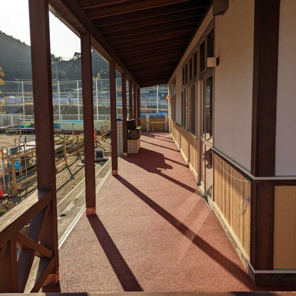 ゴムチップ舗装　ソフトグラウンド