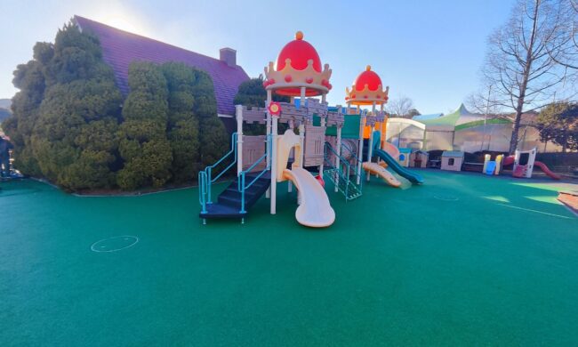 ゴムチップ舗装　ソフトグラウンド