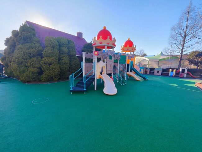 ゴムチップ舗装　ソフトグラウンド