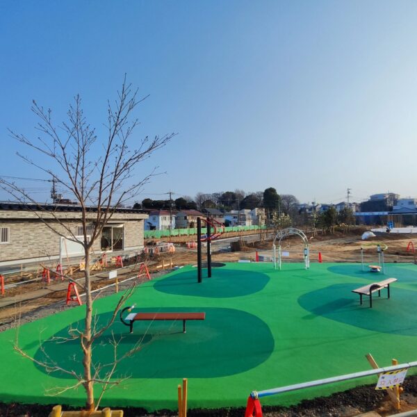 ゴムチップ舗装　ソフトグラウンド