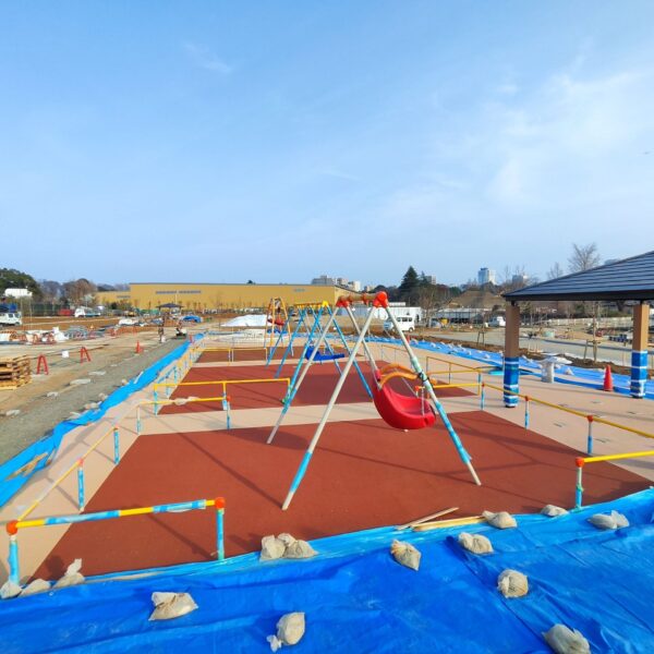 ゴムチップ舗装　ソフトグラウンド