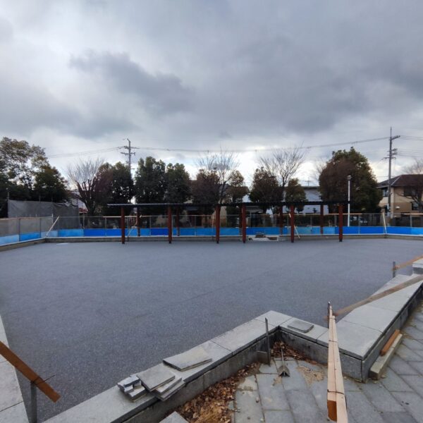 ゴムチップ舗装　ソフトグラウンド