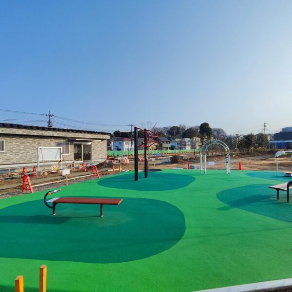 ゴムチップ舗装　ソフトグラウンド