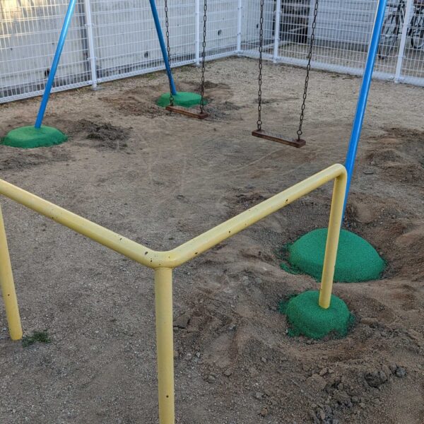 ゴムチップ舗装　ソフトグラウンド