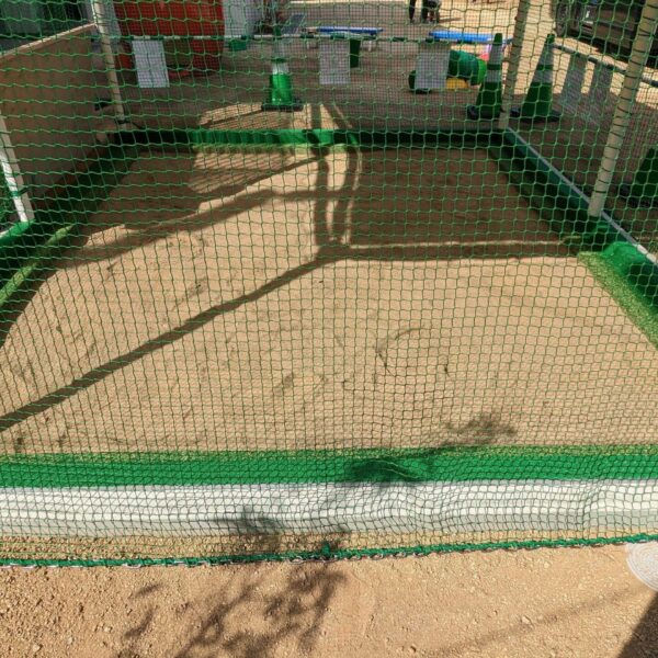 岡山県倉敷市 公共施設4 ソフトグラウンド ゴムチップ 砂場枠