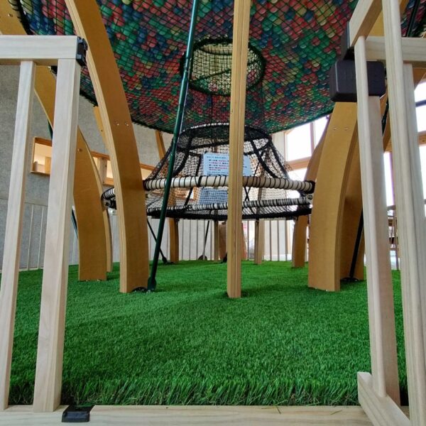 岡山県倉敷市 カフェ4 ソフトグラウンド 人工芝タイプ 下層クッション層