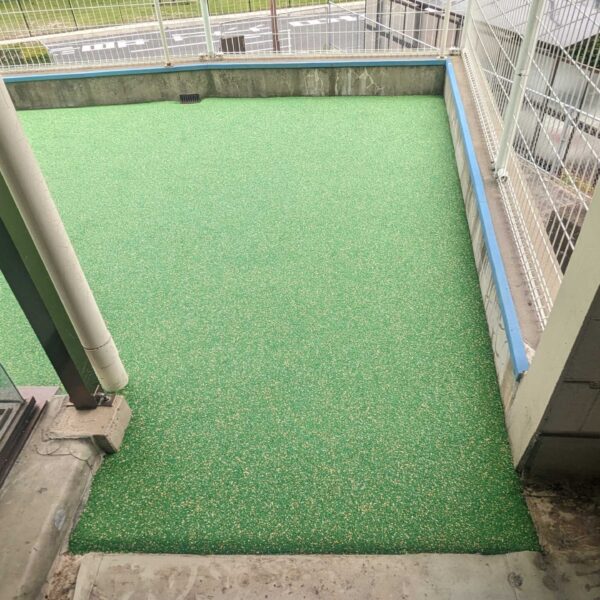 ソフトグラウンド　標準タイプ　ゴムチップ舗装