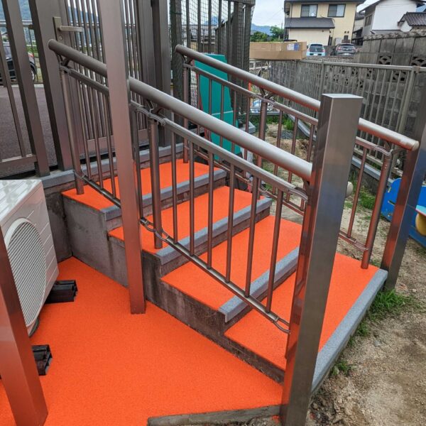 岡山県倉敷市 保育施設7 ソフトグラウンド 標準タイプ ゴムチップ舗装