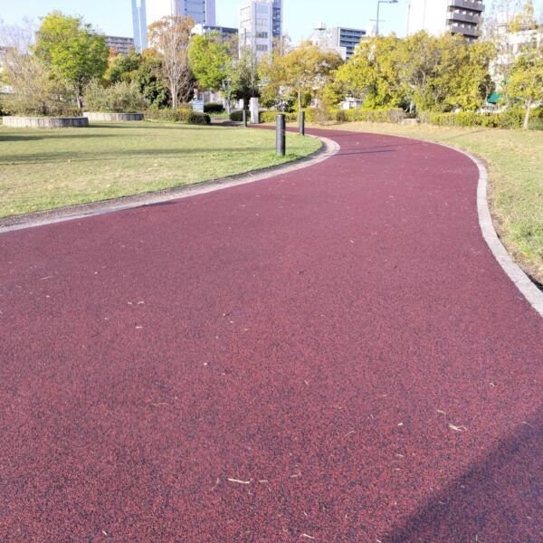 ソフトグラウンド　標準タイプ　ゴムチップ舗装