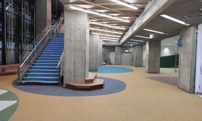 ソフトグラウンド　ゴムチップ　標準タイプ