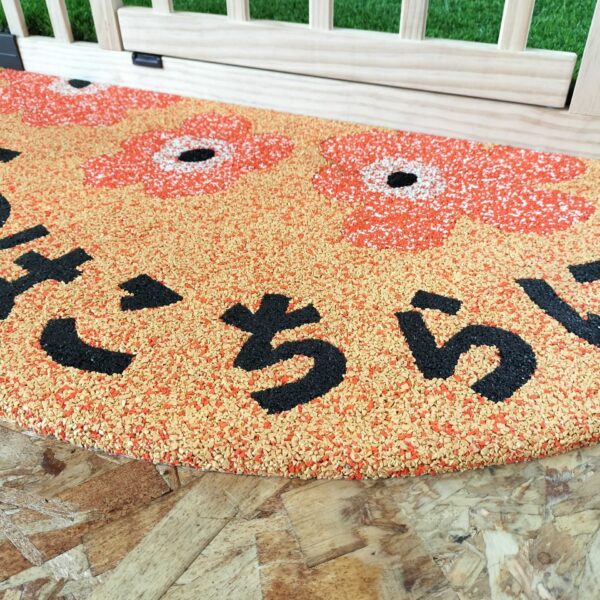 岡山県倉敷市 カフェ14 ソフトグラウンド 標準タイプ マット 特注混合