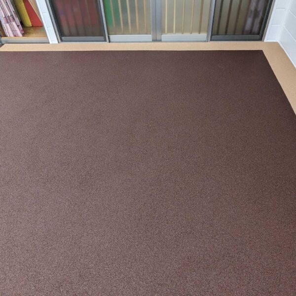 岡山県倉敷市 保育施設9 ソフトグラウンド 標準タイプ ゴムチップ舗装