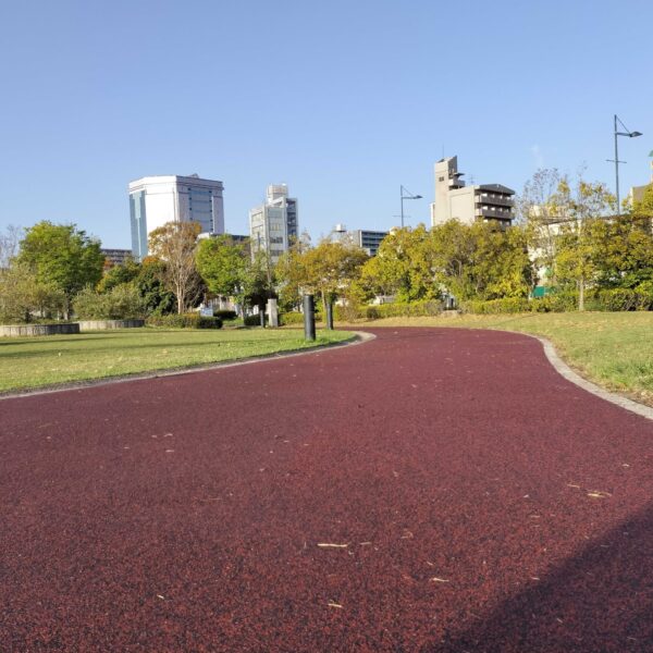 ソフトグラウンド　標準タイプ　ゴムチップ舗装