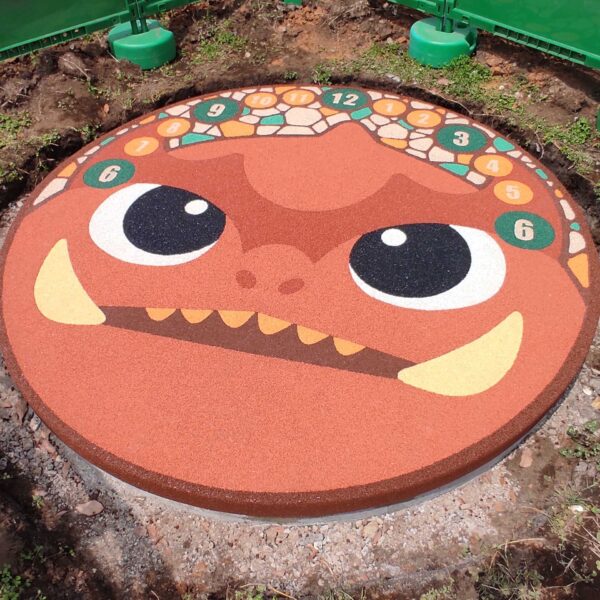 ソフトグラウンド　標準タイプ　ゴムチップ舗装