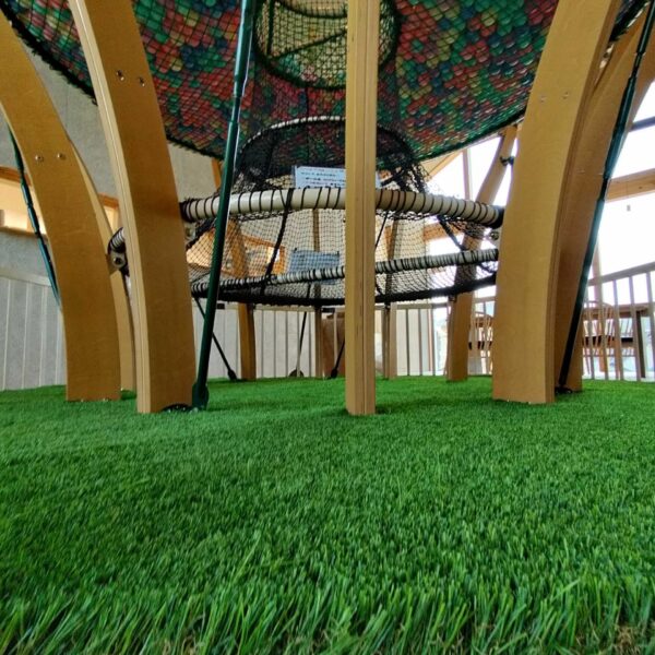 岡山県倉敷市 カフェ7 ソフトグラウンド 人工芝タイプ 下層クッション層