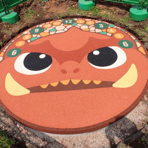 ソフトグラウンド　標準タイプ　ゴムチップ舗装