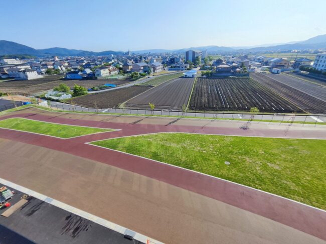 ソフトグラウンド　標準タイプ　ゴムチップ舗装