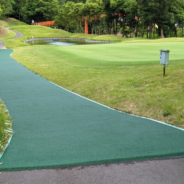 ソフトグラウンド　標準タイプ　ゴムチップ舗装