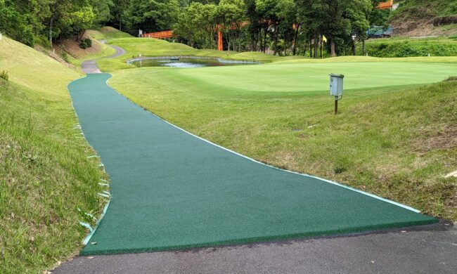 ソフトグラウンド　標準タイプ　ゴムチップ舗装