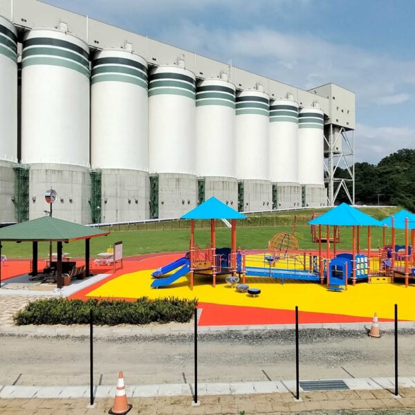 島根県益田市 公園施設11 ゴムチップ舗装 ソフトグラウンドシリーズ