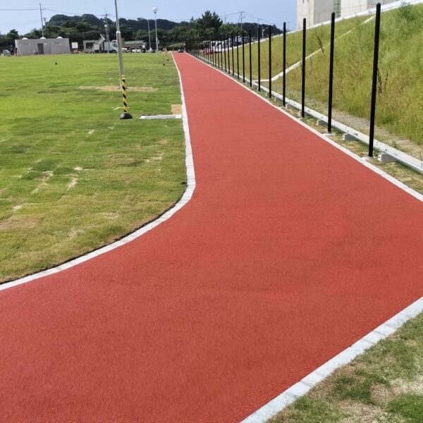 島根県益田市 公園施設26 ゴムチップ舗装 ソフトグラウンドシリーズ