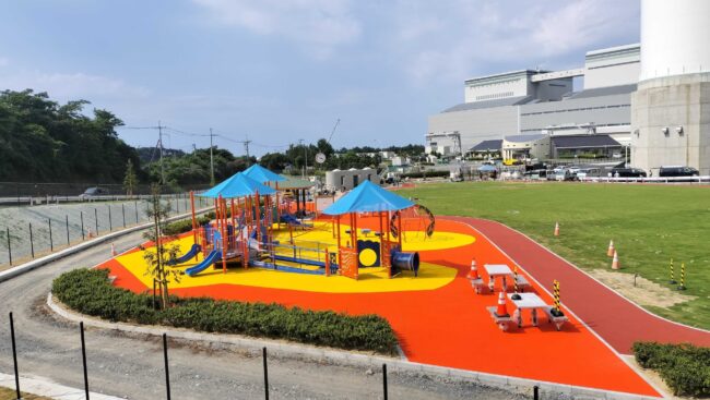 ゴムチップ舗装　ソフトグラウンドシリーズ