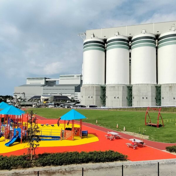 島根県益田市 公園施設8 ゴムチップ舗装 ソフトグラウンドシリーズ