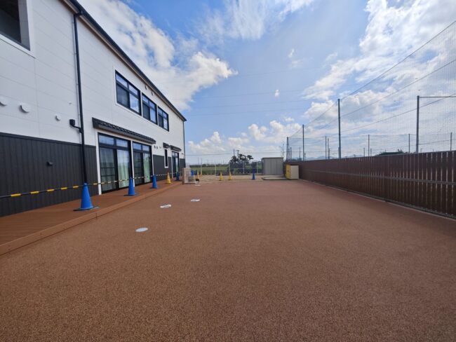 ソフトグラウンド　標準タイプ　ゴムチップ舗装