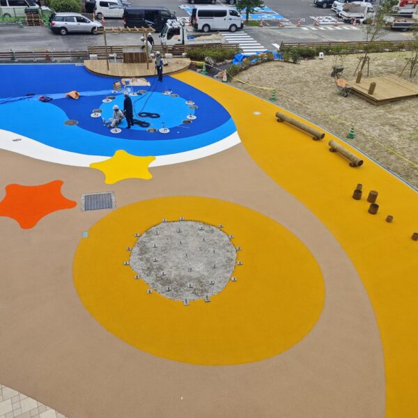 ゴムチップ舗装　ソフトグラウンド　標準タイプ