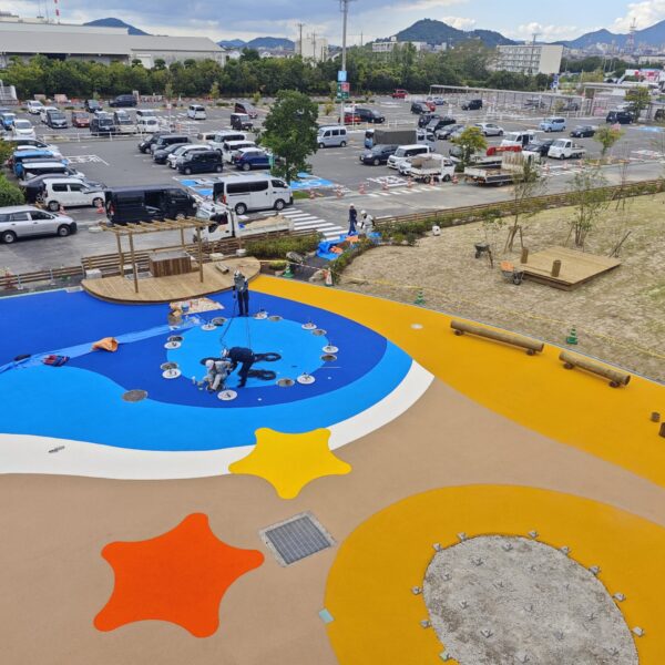 ゴムチップ舗装　ソフトグラウンド　標準タイプ