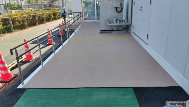 ゴムチップ舗装　ソフトグラウンド　標準タイプ