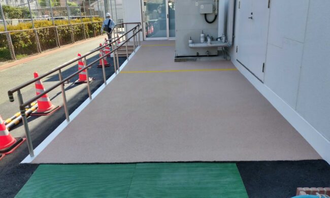 ゴムチップ舗装　ソフトグラウンド　標準タイプ