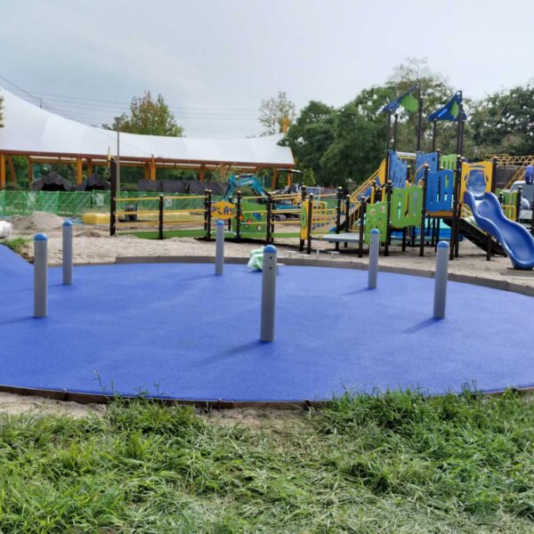 ゴムチップ舗装　ソフトグラウンド厚塗りタイプ