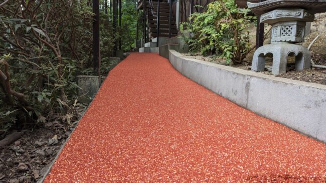 ソフトグラウンド　標準タイプ　ゴムチップ舗装