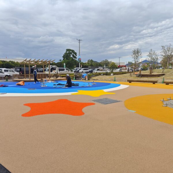 ゴムチップ舗装　ソフトグラウンド　標準タイプ