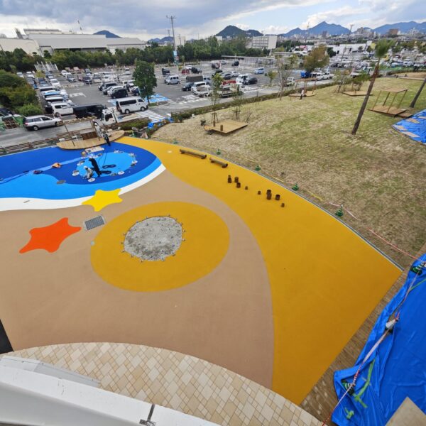 ゴムチップ舗装　ソフトグラウンド　標準タイプ