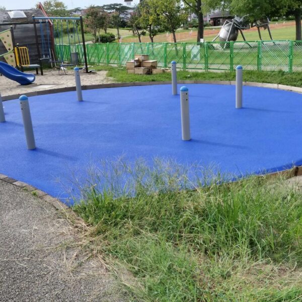 ゴムチップ舗装　ソフトグラウンド厚塗りタイプ