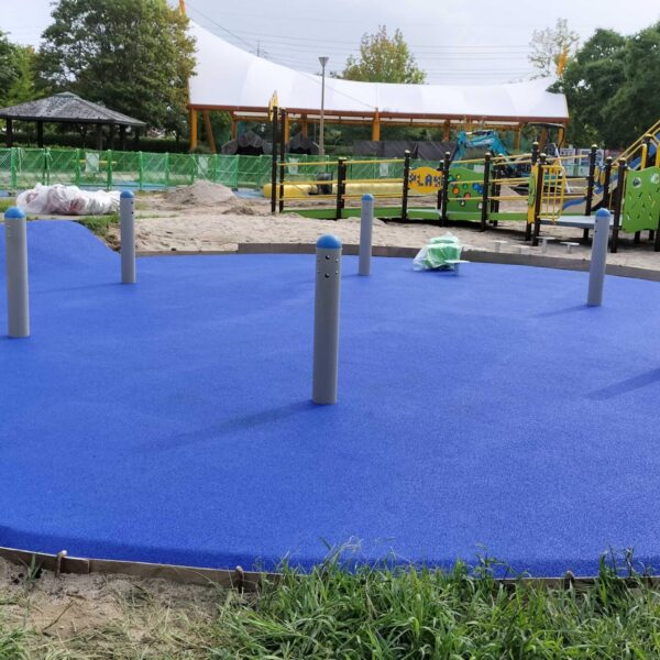 ゴムチップ舗装　ソフトグラウンド厚塗りタイプ