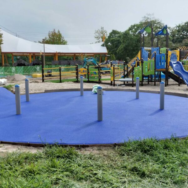 ゴムチップ舗装　ソフトグラウンド厚塗りタイプ