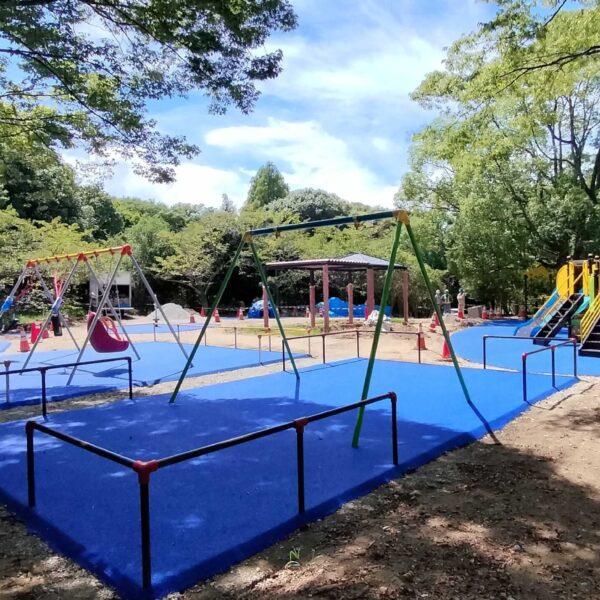 ゴムチップ舗装　ソフトグラウンド厚塗りタイプ