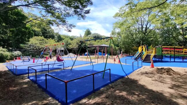 ゴムチップ舗装　ソフトグラウンド厚塗りタイプ