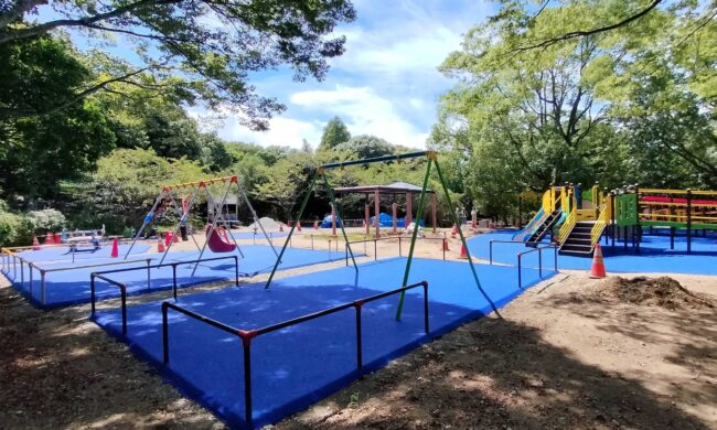 ゴムチップ舗装　ソフトグラウンド厚塗りタイプ