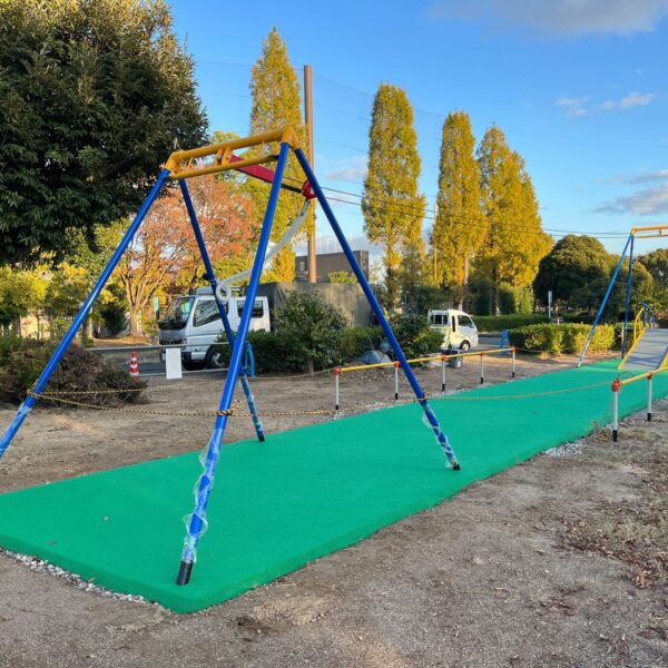 ゴムチップ舗装　ソフトグラウンド