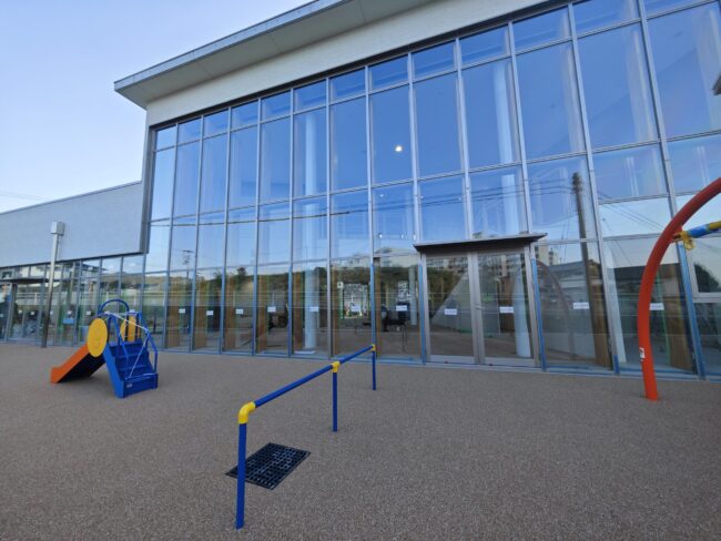 ゴムチップ舗装　ソフトグラウンド