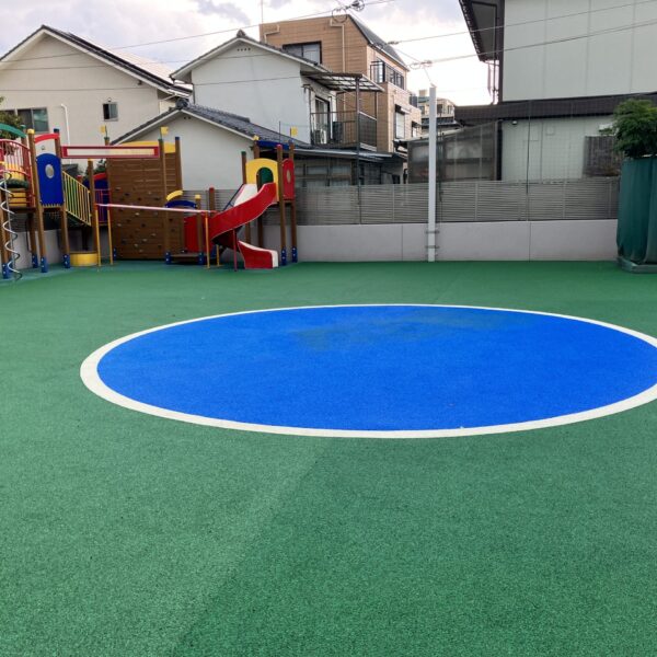 ゴムチップ舗装　ソフトグラウンド