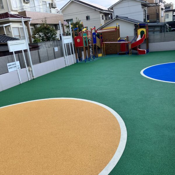 ゴムチップ舗装　ソフトグラウンド