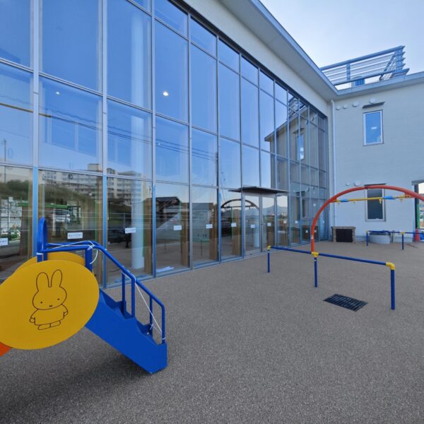 香川県丸亀市 公共施設5 ゴムチップ舗装 ソフトグラウンド