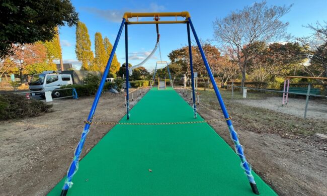 ゴムチップ舗装　ソフトグラウンド