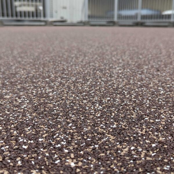 岡山県笠岡市 保育施設4 ゴムチップ舗装 ソフトグラウンド