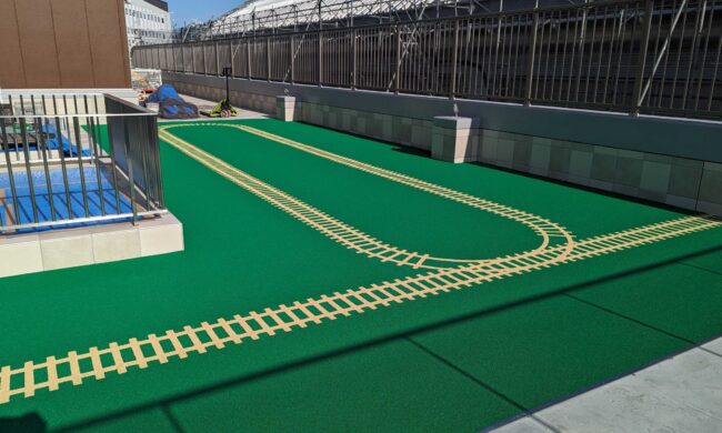 ゴムチップ舗装　ソフトグラウンド